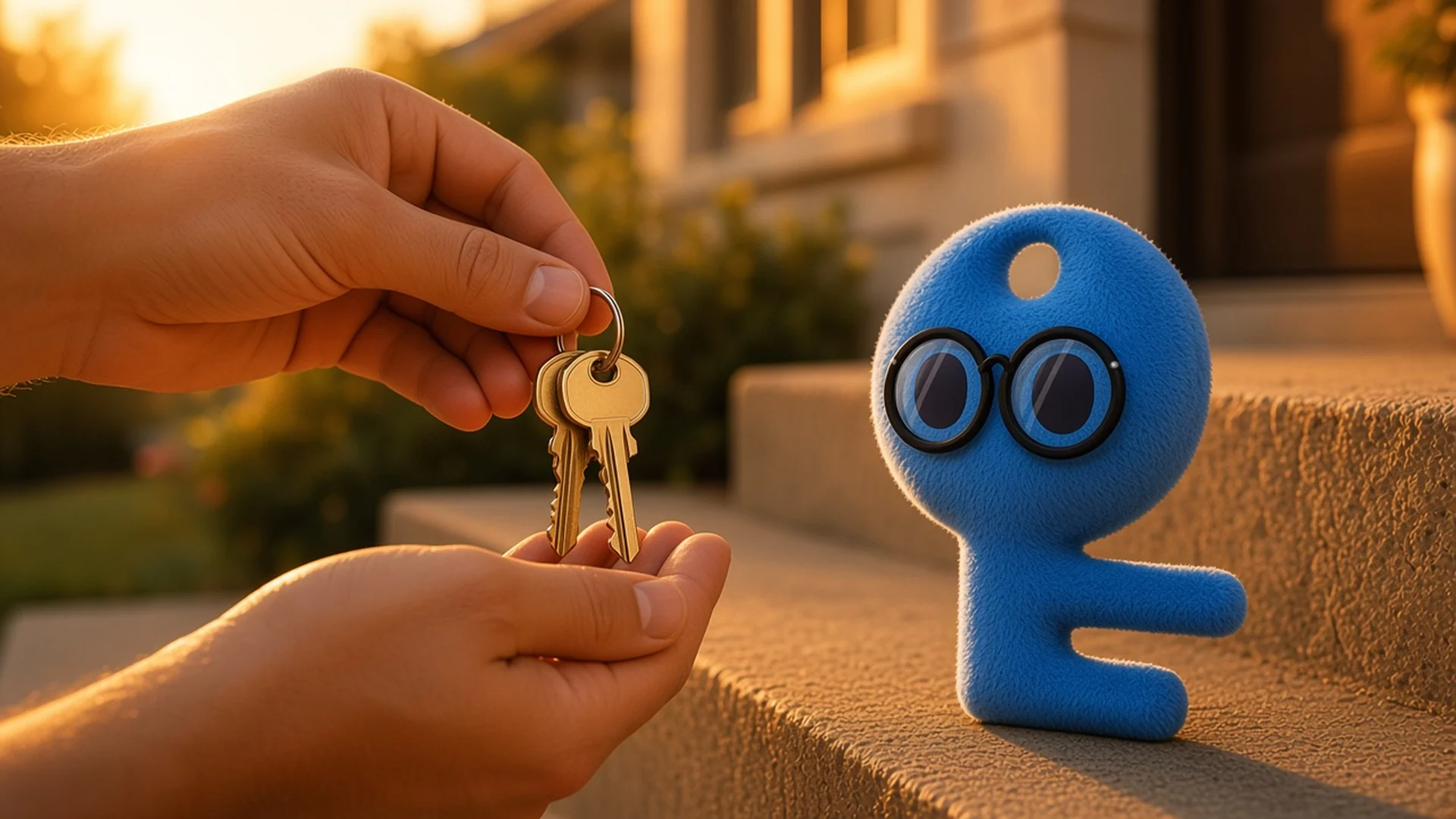 Keys handed over at closing